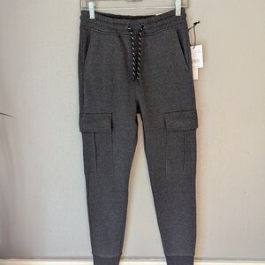 Hype Charcoal Cargo Jogger Pants